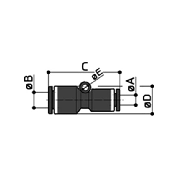 35/N - Raccordo RIDUZIONE INTERMEDIO - Raccordi rapidi in tecnopolimero - Raccorderia - Ani (Conf. da 10pz) 35/N - Raccordo RIDUZIONE INTERMEDIO - Raccordi rapidi in tecnopolimero - Raccorderia - Ani (Conf. da 10pz)